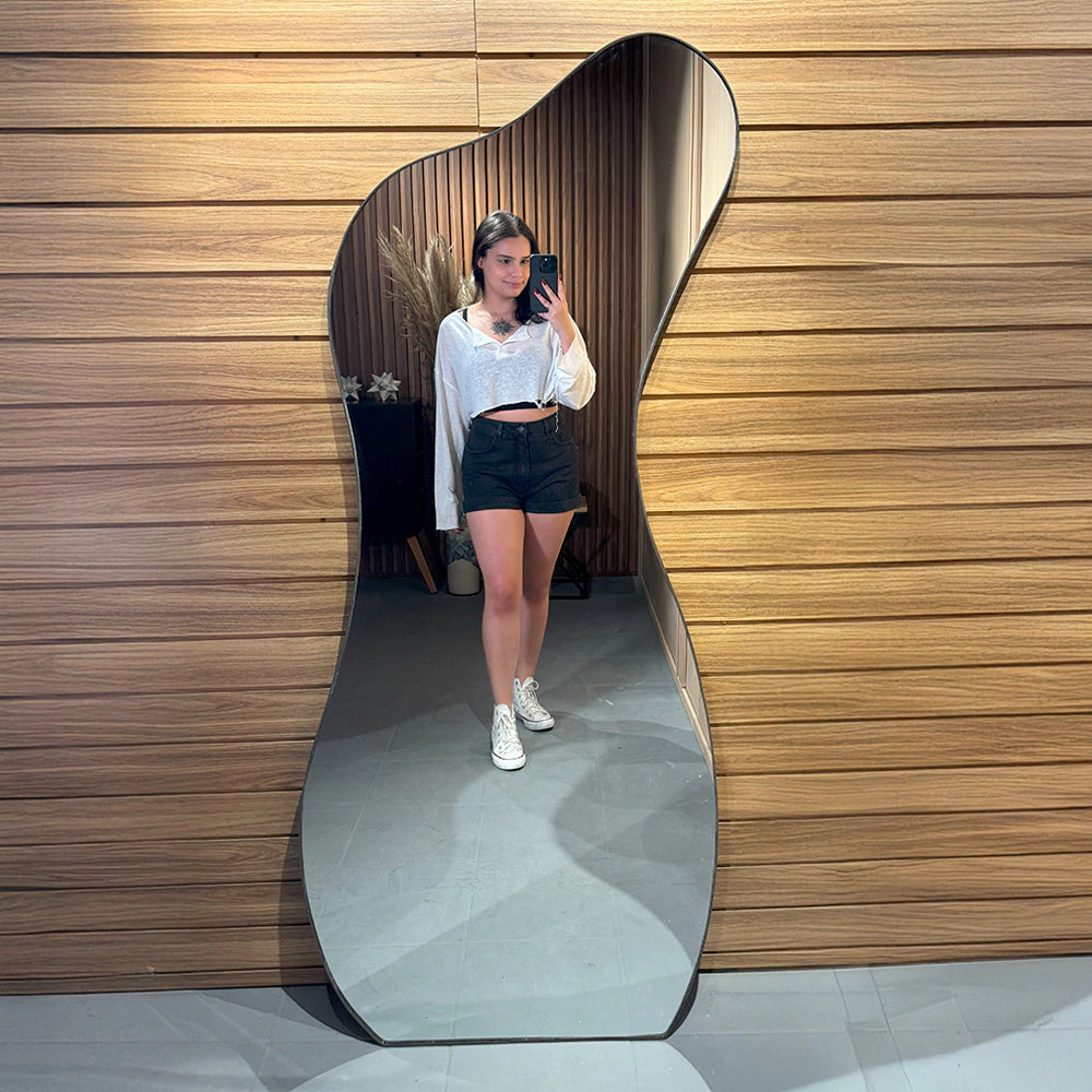Miroir sur pied Curvas 160x55cm
